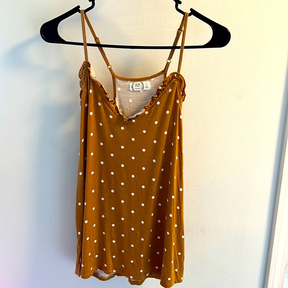 Light weight spaghetti strap tank top